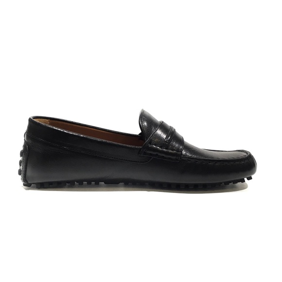 GUCCI HALF HORSEBIT DRIVING LOAFERS MOCCASIN -BLACK LEATHER -MEN US 10.5 -NEW - Picture 5 of 10